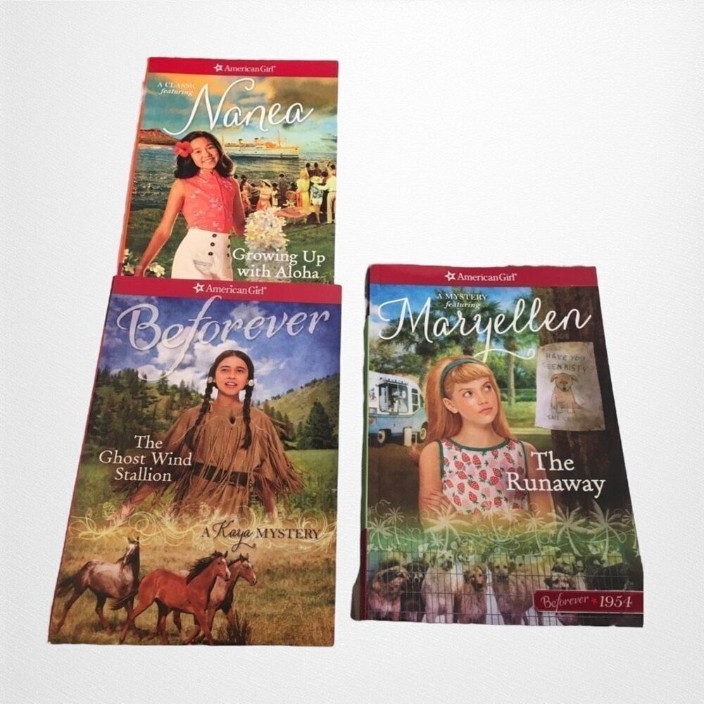 American Girl Beforever Books x 3